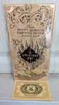 Гарри Поттер карта мародеров Marauders Map Hogwarts книга harry potter