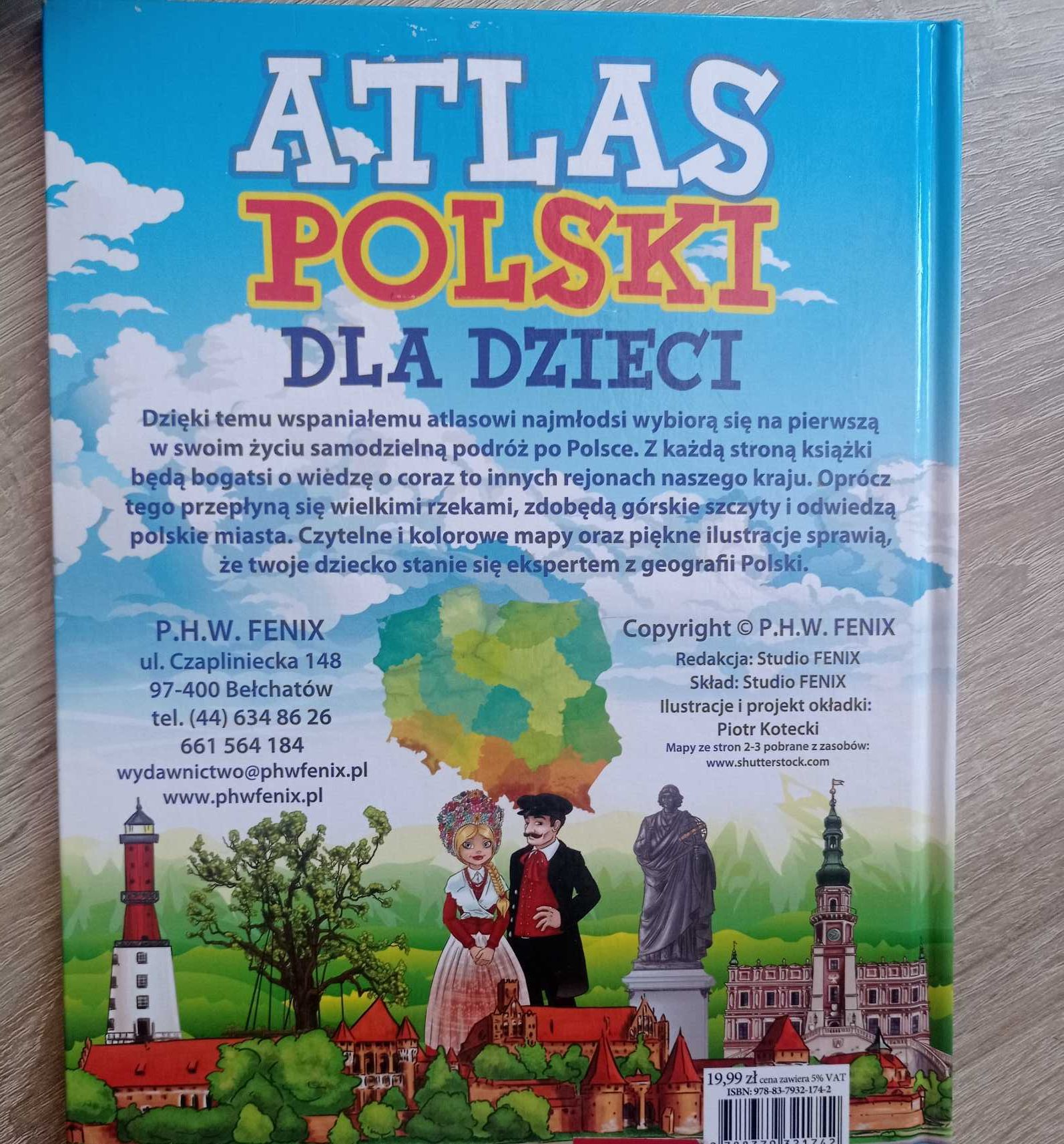 ,,Atlas Polski dla dzieci” książka