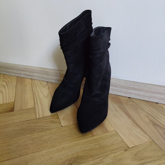 Весняні / Осінні замшеві жіночі черевики, 36 розмір