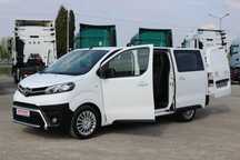 Toyota PROACE 2.0 *150 KM*/Long 6-miejsc /Doka/ Brygadówka/*GPS*/**SERWIS**/ IDEALNY STAN /  **NIEEKSPLOATOWANY po POLSKICH Drogach**auto-kot.pl**