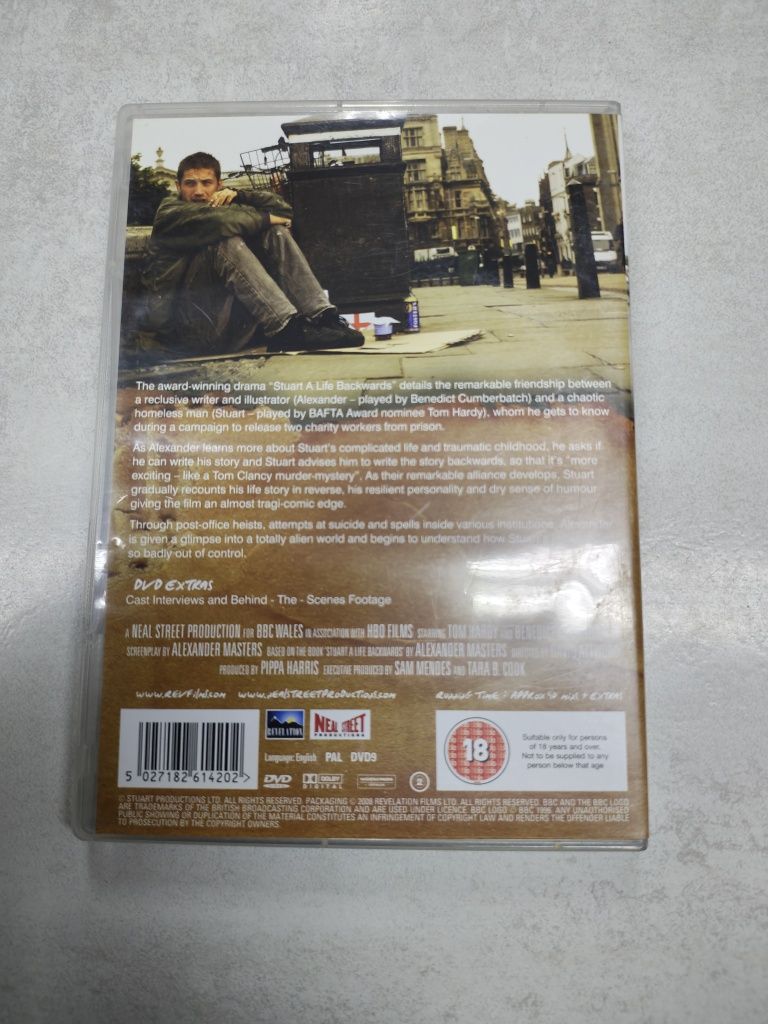 Stuart a life backwards. Dvd. Brak polskiej wersji językowej