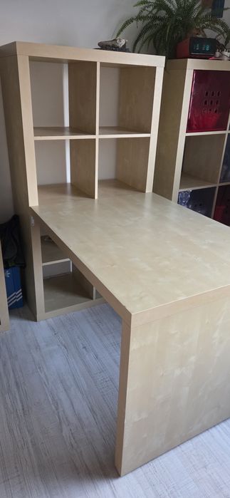 Ikea kallax regał+ biurko