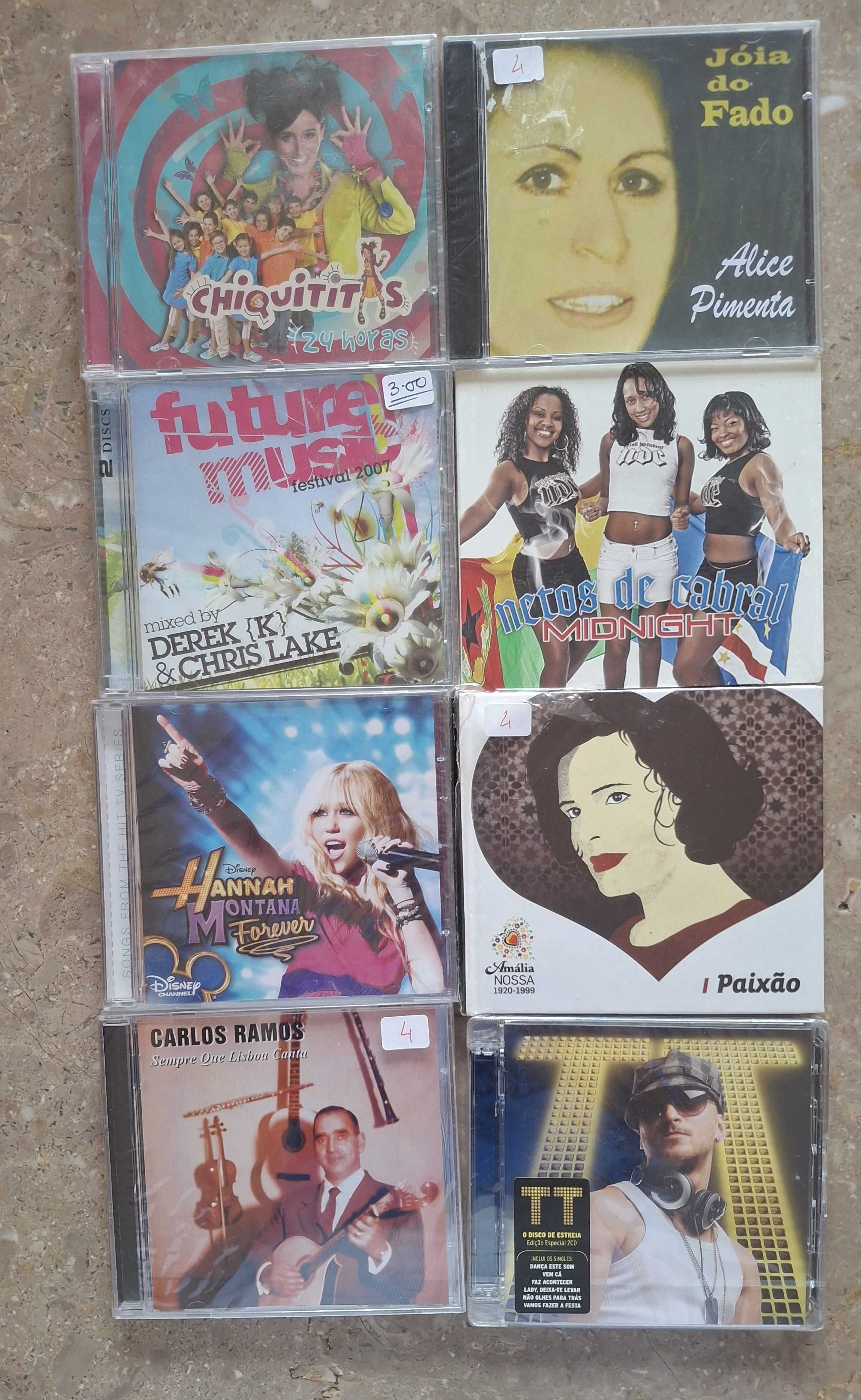 CDs variados (novos e selados)