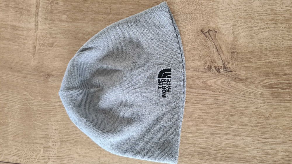 Dwustronna Czapka The North Face TNF Grafitowa Szara. Rozm Uniwersalny