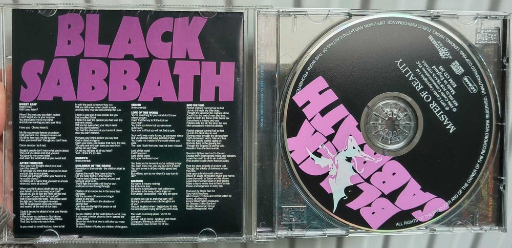 Black Sabbath - Master of Reality CD