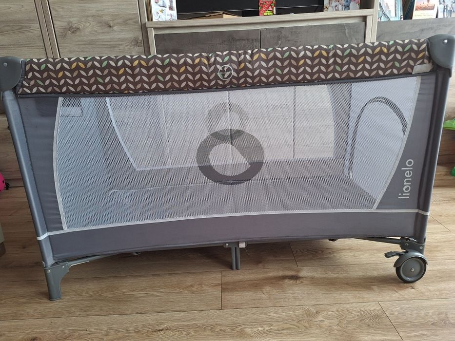 Łóżeczko turystyczne 2-poziomowe 120x60