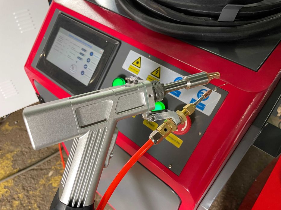Spawarka laserowa FIBER laser 1500W fibrowa + podajnik PL czyszczenie