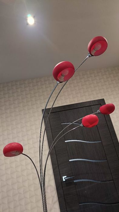 Lampa podłogowa ZODIAC czerwona