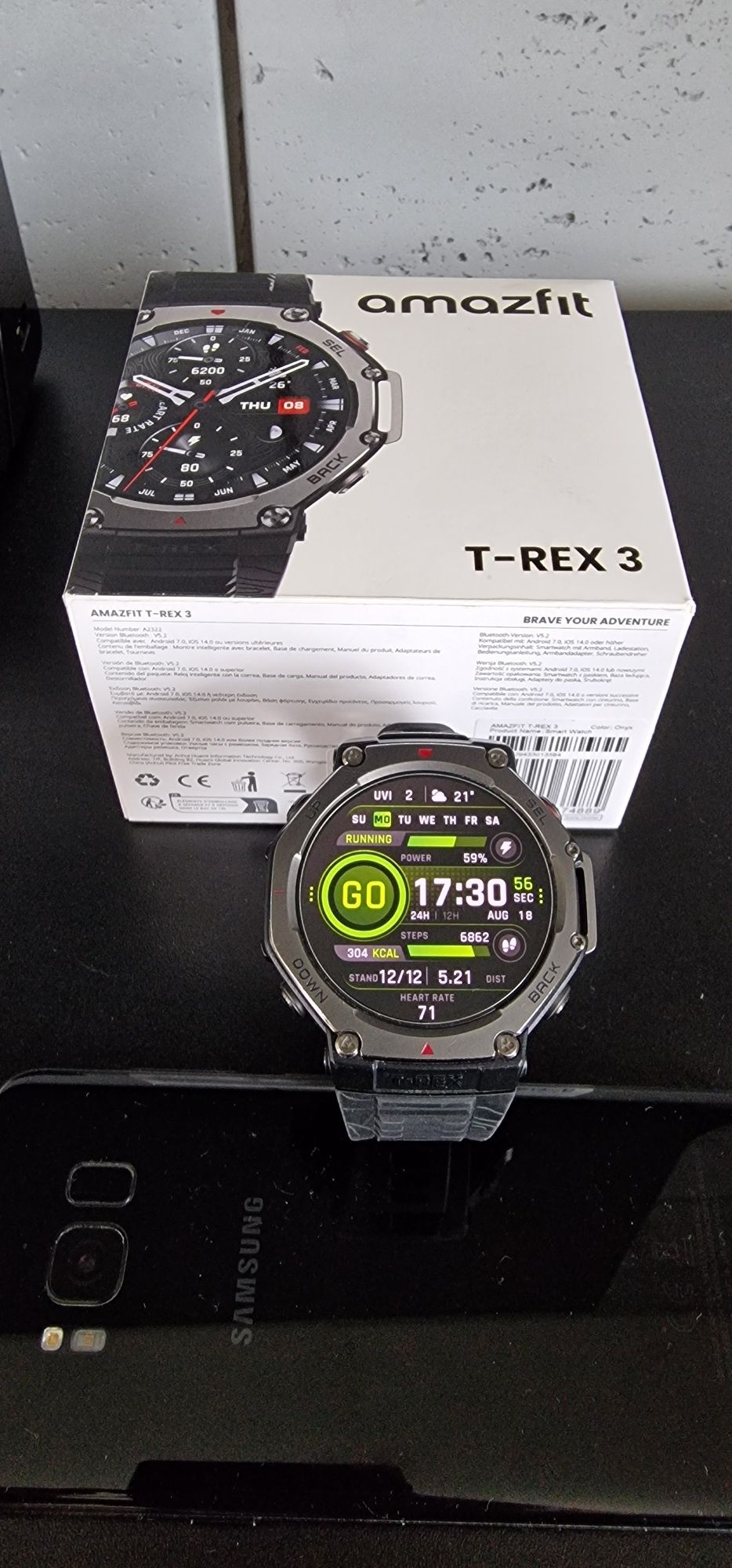 Smartwatch AmazFit T-Rex 3