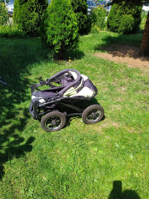 Wózek głęboko spacerowy Dymex dukat 2w1