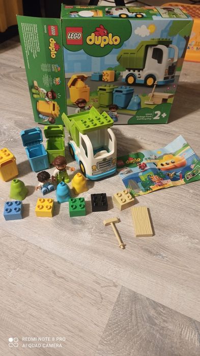 LEGO Duplo śmieciarka i recykling 10954