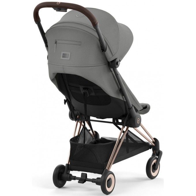 Cybex Coya Mirage Grey шасі rosegold прогулянкова коляска