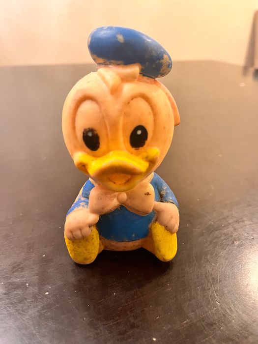 Pato de borracha antigo