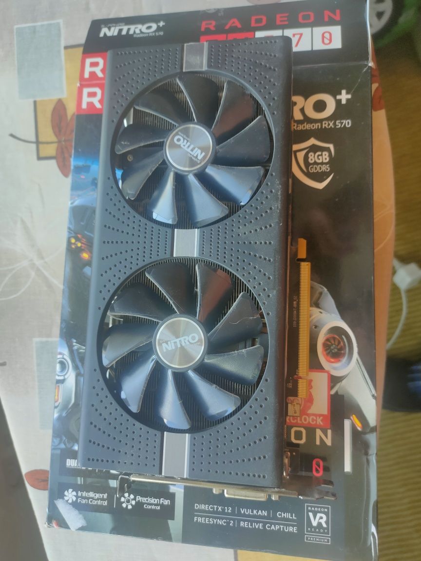 Sapphire nitro+ Radeon Rx 570 8gb