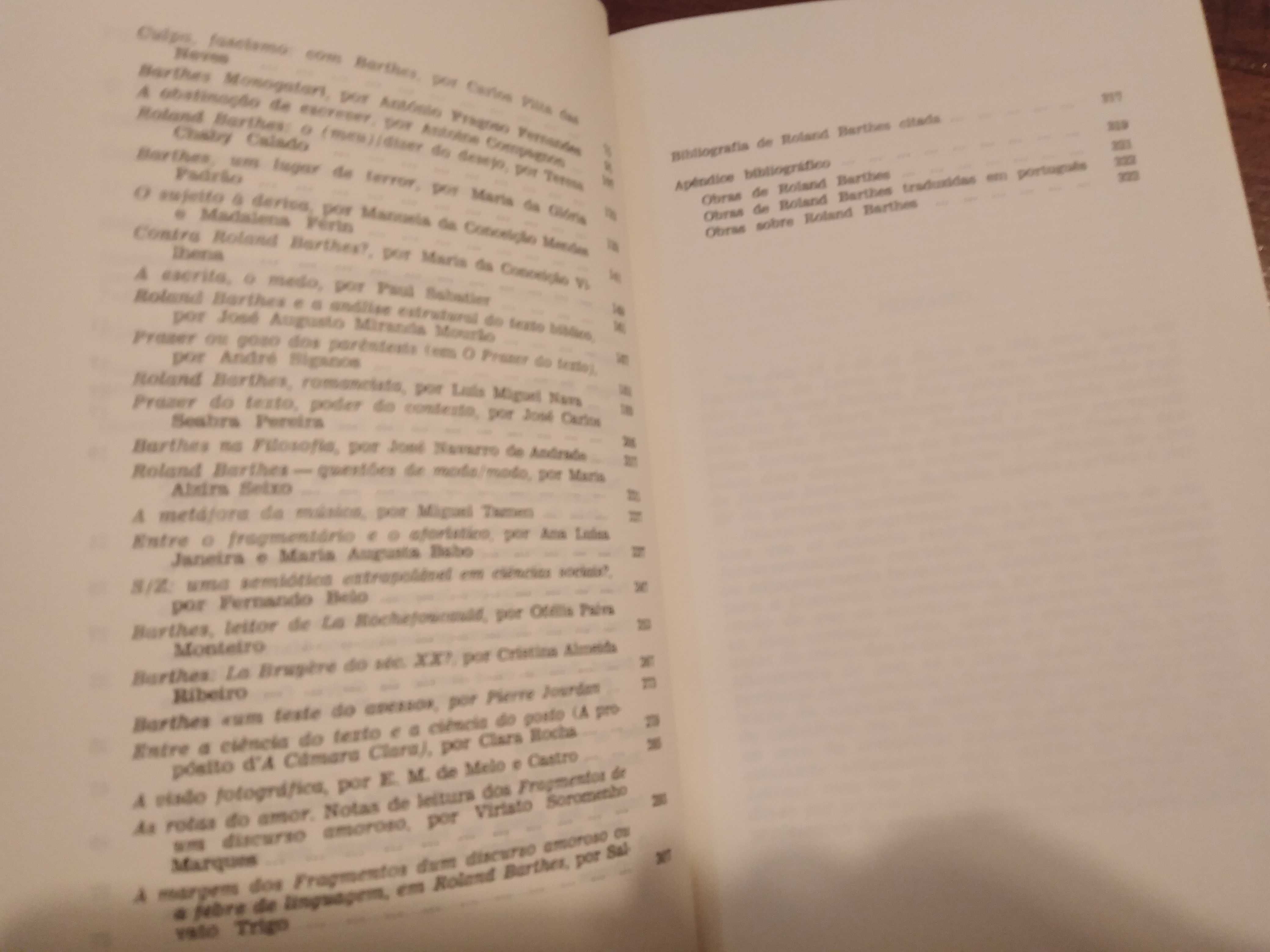 Leituras de Roland Barthes