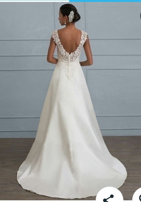 Suknia, piękna, nowa na ślub, wesele, rozmiar S