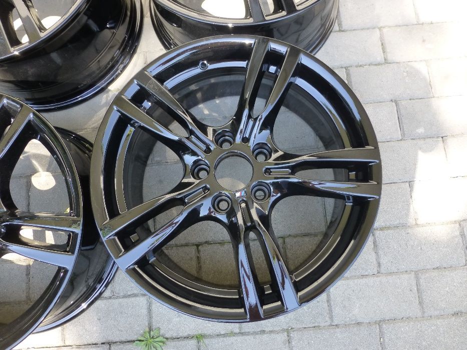 Oryginalne felgi BMW F30 F35 GT F10 X1 X3 X4 18'' M-Pakiet!! Czarne