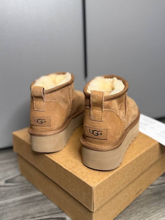 Ugg mini platform уггі угг угги рыжие угги валянки платформа
