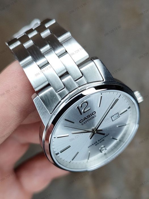 Годинник  Casio MTS-110D-7A Сапфір Оригінал Гарантія Касио