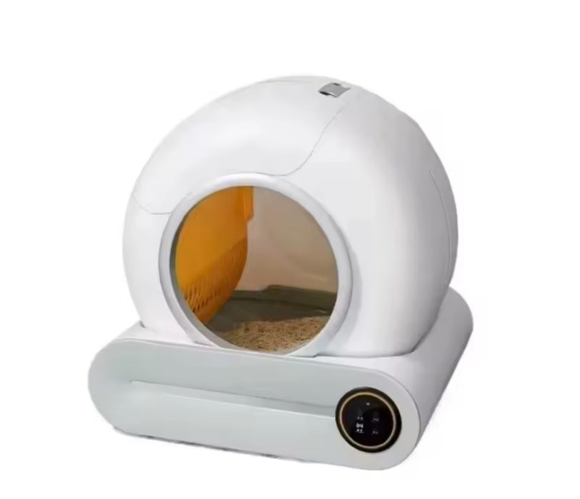 Caixa de areia automática para gatos