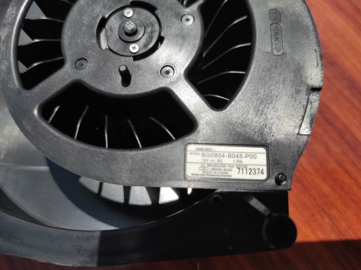 Ventoinha dissipador de calor PS3 Slim