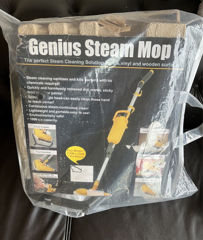 OKAZJA! Najlepszy mop parowy na rynku! Genius Steam Mop z Australii!