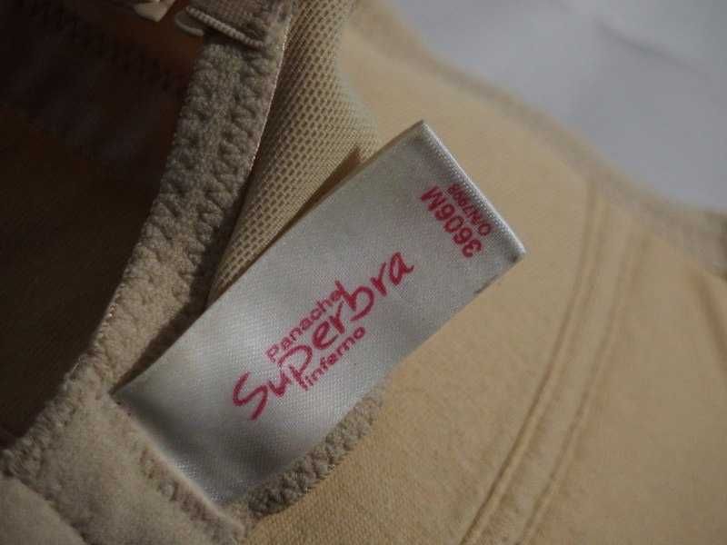 Panache Superbra plunge biustonosz stanik beż złoty 65E 30E 70d 65f