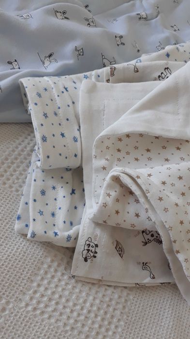 Детские пеленки ситец байка трикотаж одноразовые боди