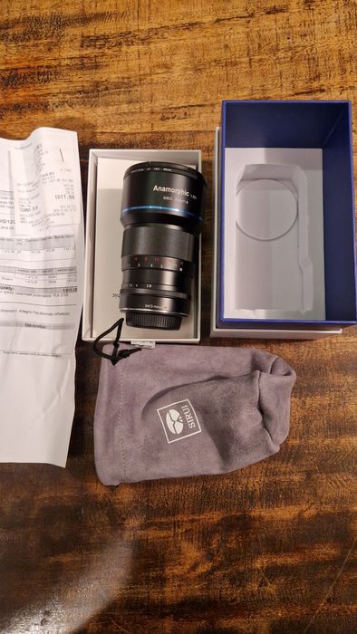 Obiektyw Sirui anamorphic 50 mm (M43, mft]