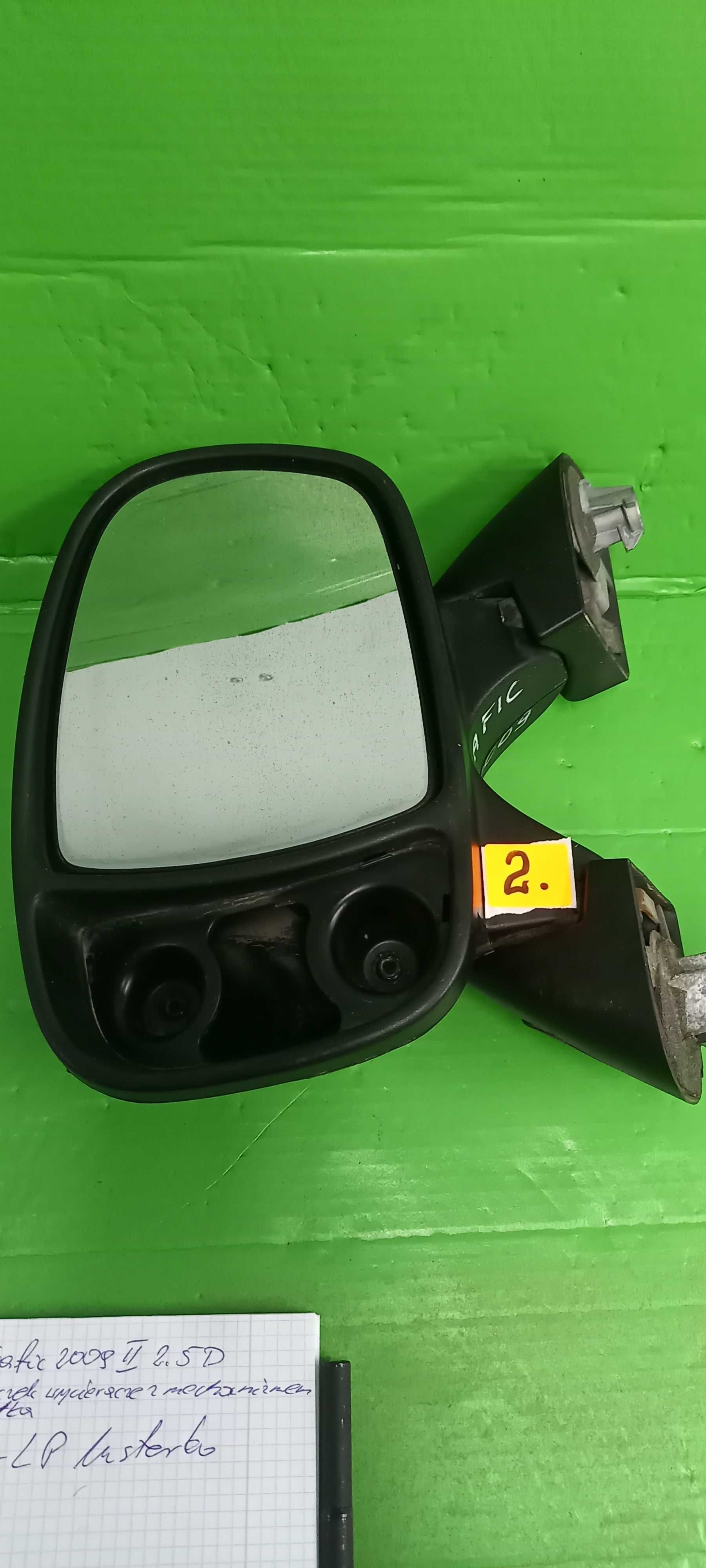 Renault Frafic, 2009 , EU, lusterko lewe .