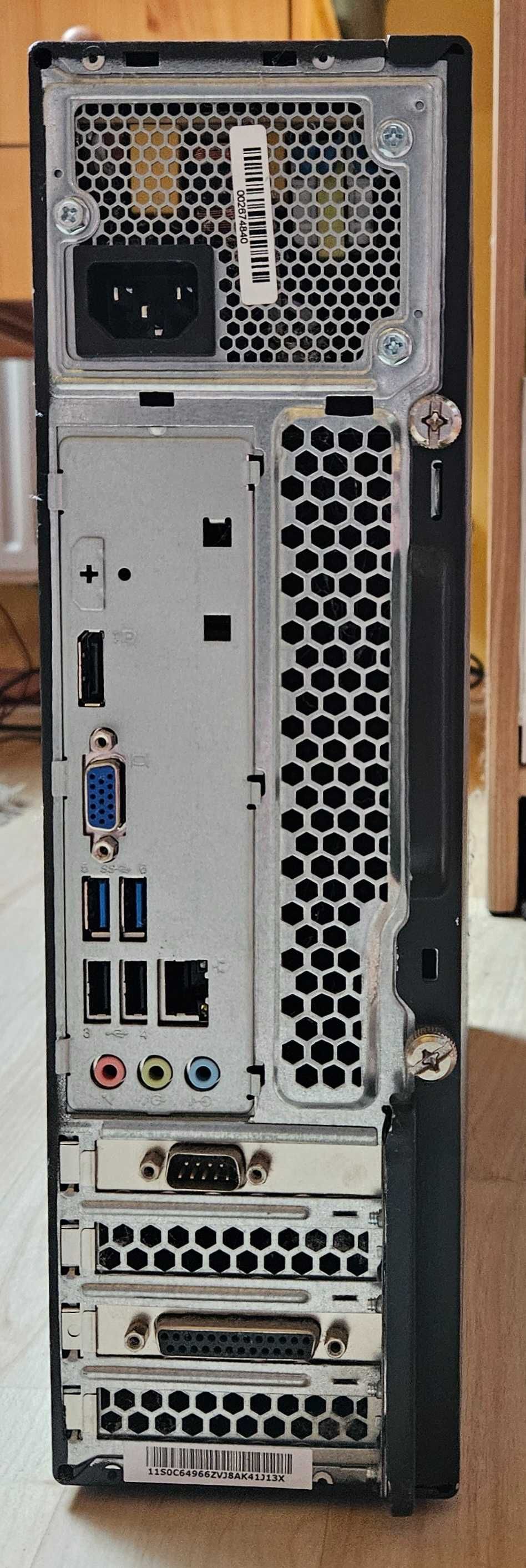 Komputer stacjonarny firmy LENOVO model ThinkCentre E73.