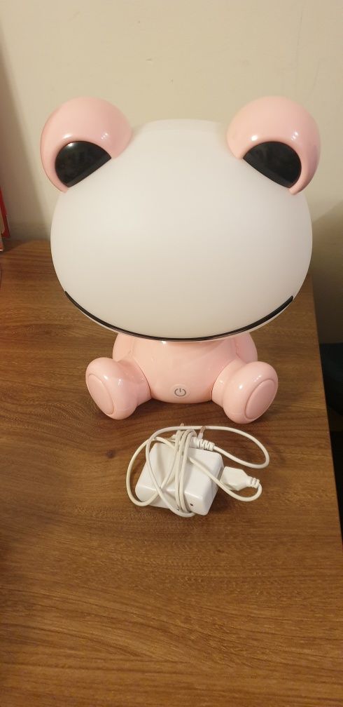 Lampka nocna led żabka