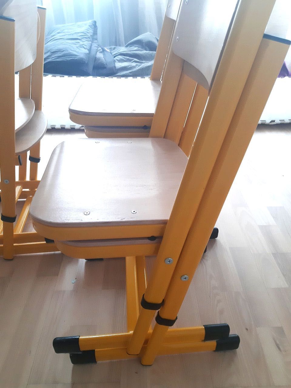 7 sztuk - Krzesło szkolne rozm.119-159 cm (3-4) Moje Bambino
