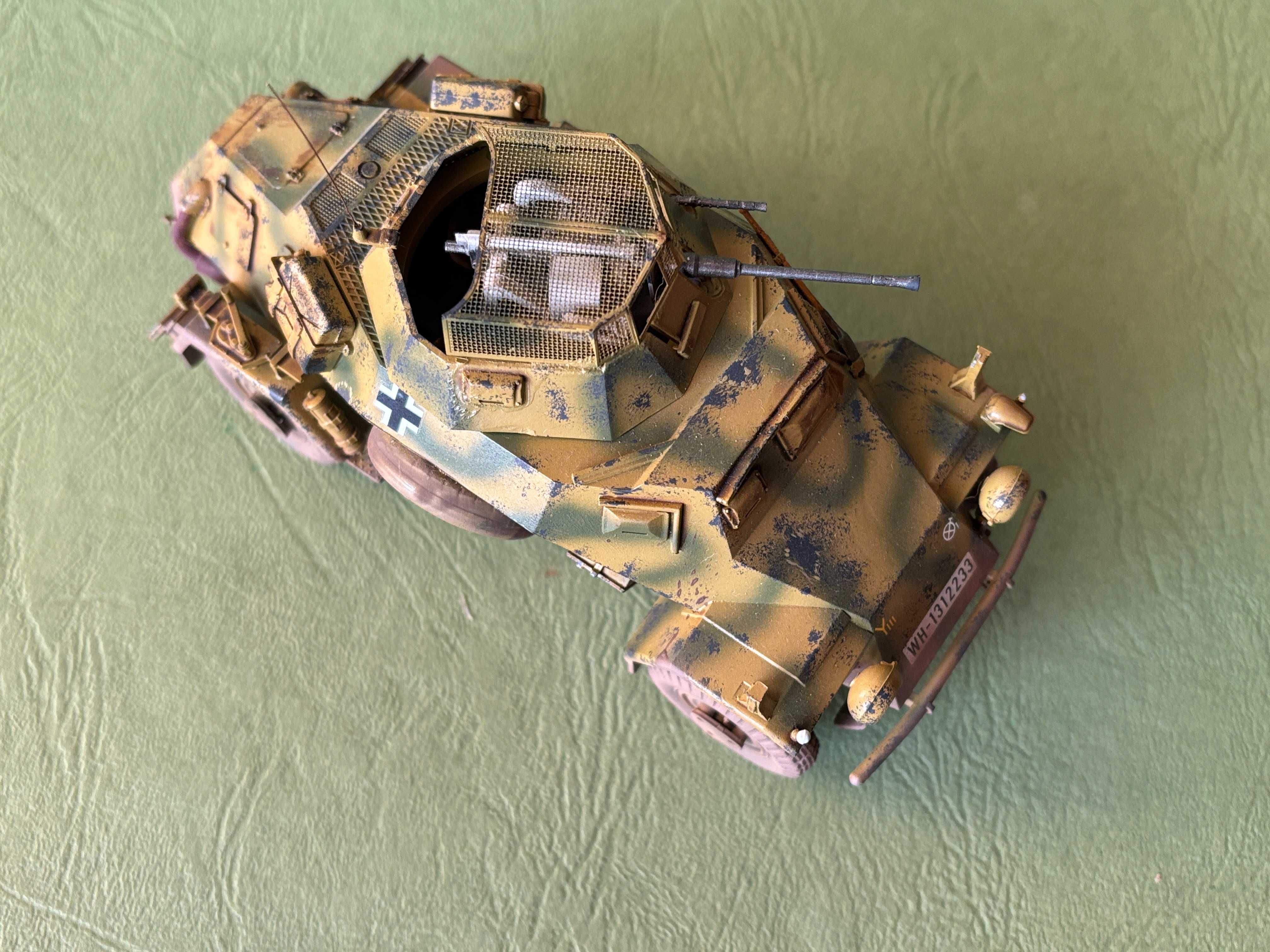 Sd 222 /43 - Model kolekcjonerski w skali 1/35
