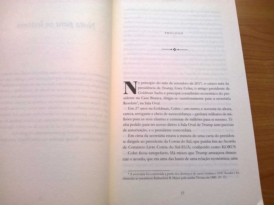 MEDO, Trump na Casa Branca -  Bob Woodward