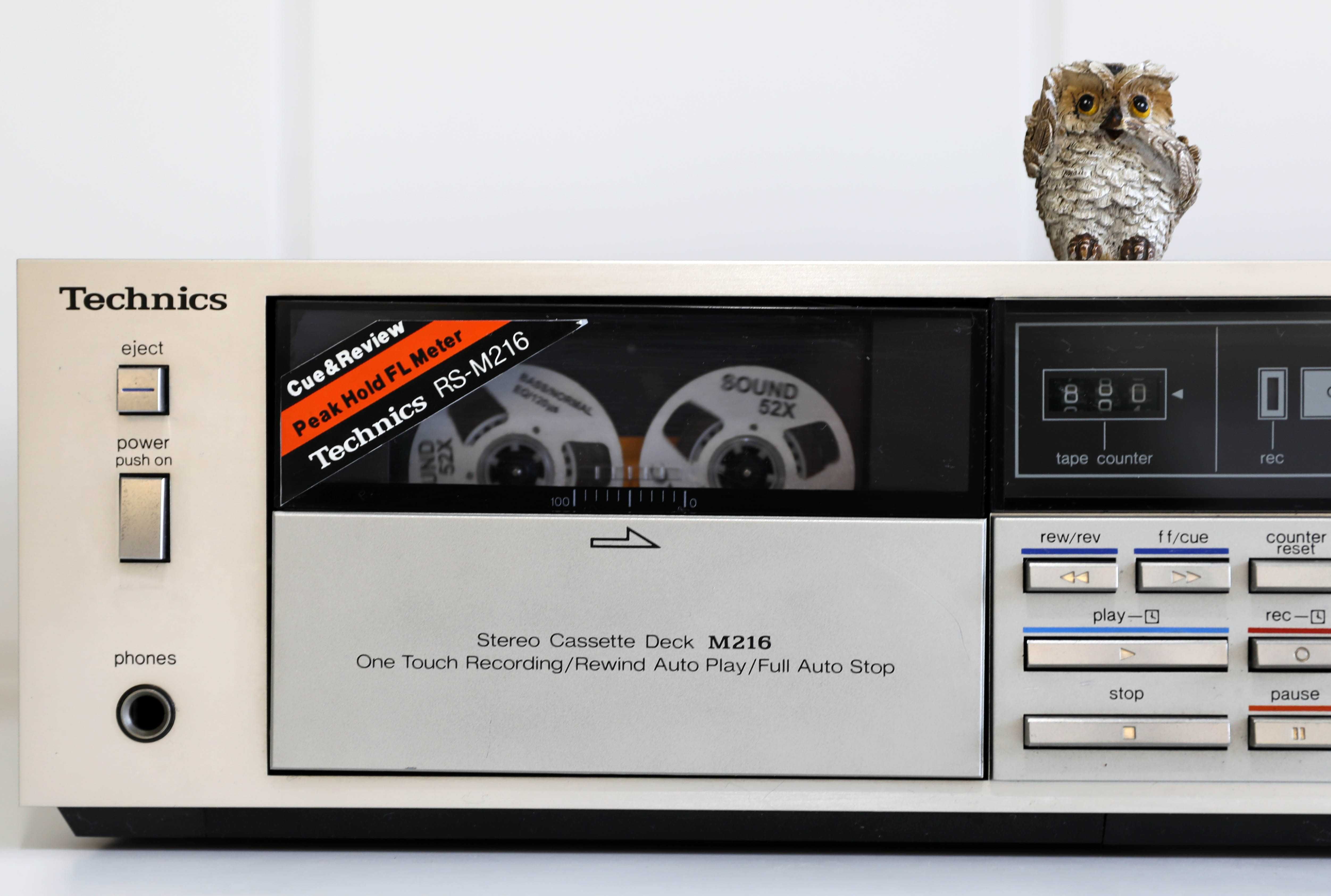 Technics RS-M216 Tape Deck Cassetes