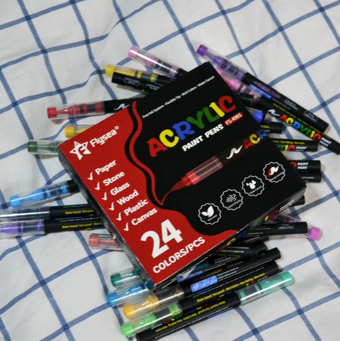 Акрилові маркери 24 шт