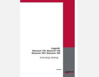 CASE MAXXUM 135, 150, 165, 180 instrukcja obsługi PL
