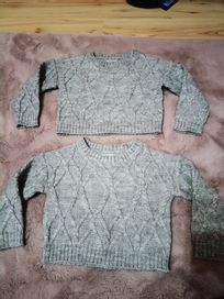 Sweterki Reserved dla bliźniaczek