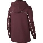 NIKE OPTIC (XS) Fleece Hoodie женская кофта спортивная толстовка бордо