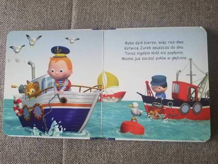 Łódka Jurka książeczka z serii Mały chłopiec