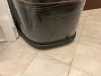 Mesa e candeeiros