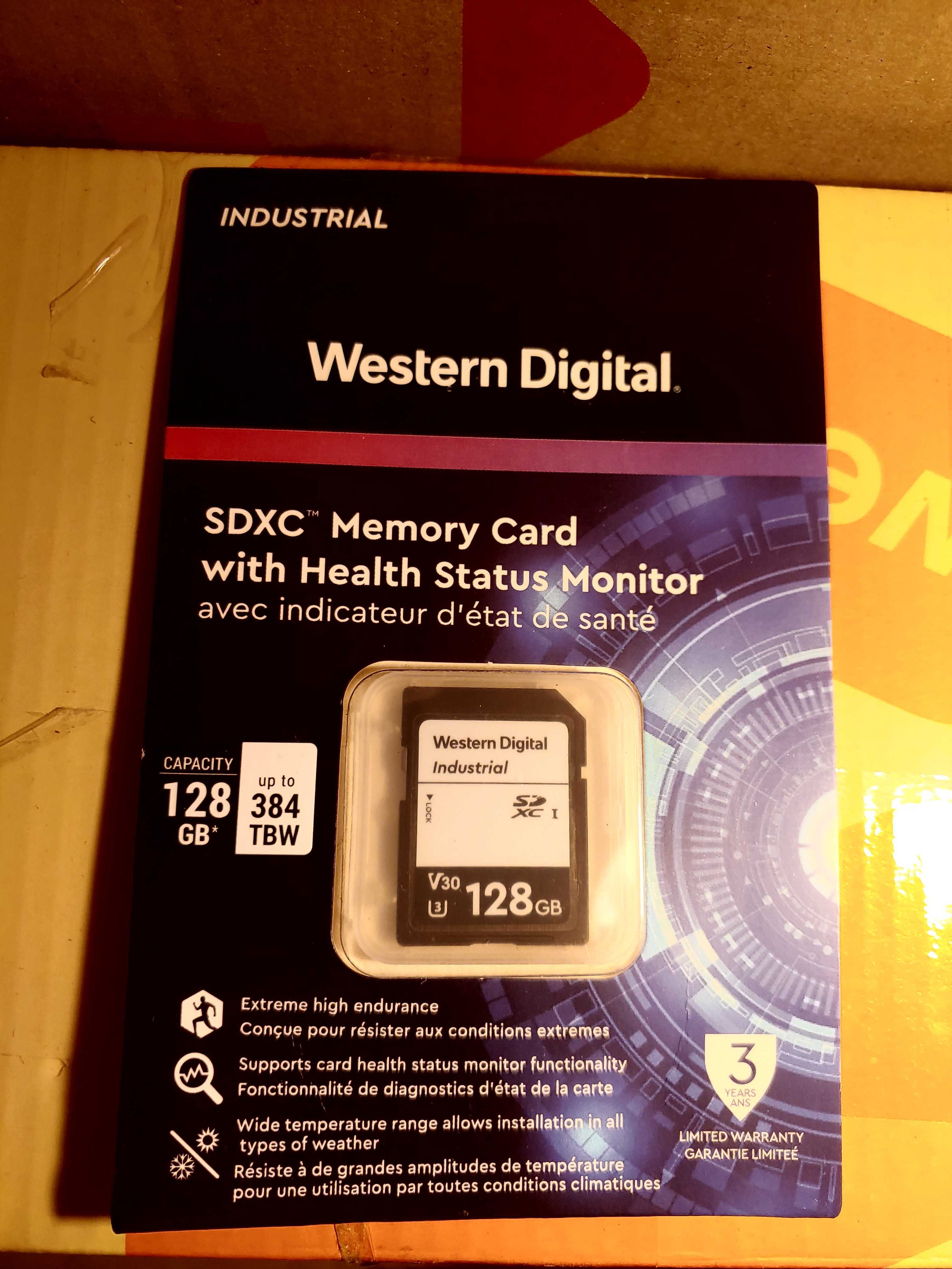 Карта Памяти Western Digital Industrial — 128GB