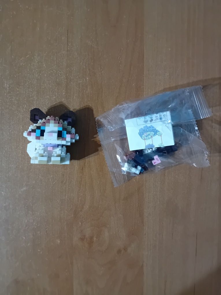 Klocki zestaw kotek mini