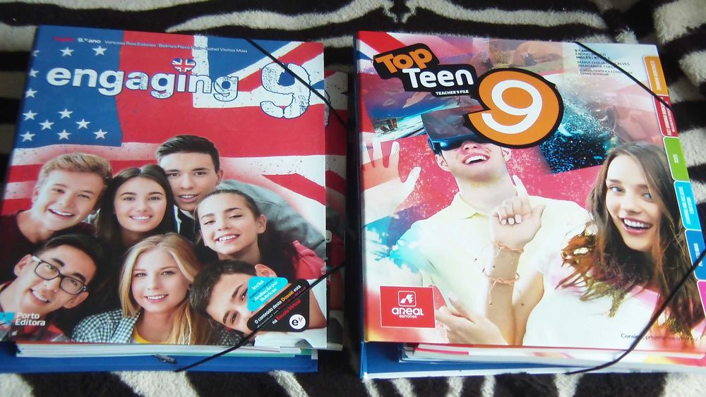 Conjuntos completos do professor  Inglês 7,8,9,11,12