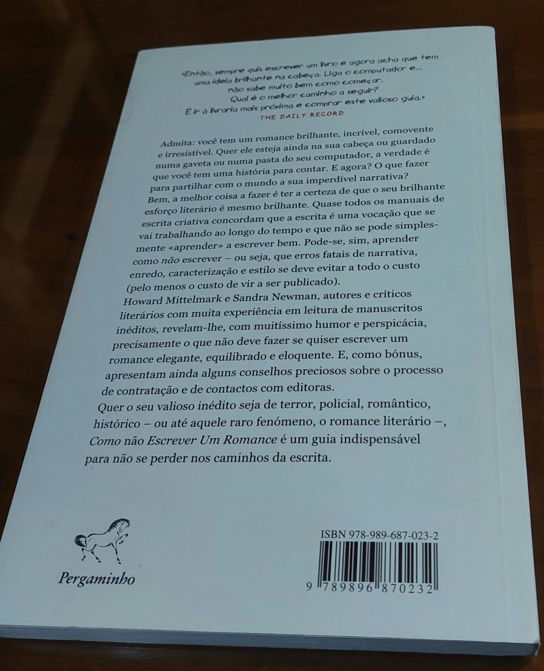 Como não escrever um romance Howard Millmark e Sandra  Newman.
