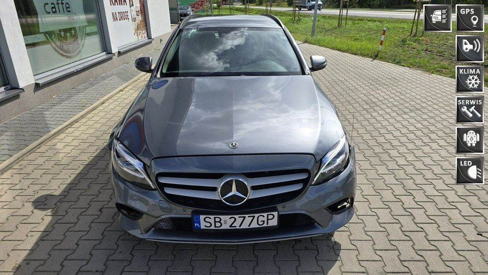 Mercedes-Benz Klasa C Automat Diesel Lekko obtarty Sprawny