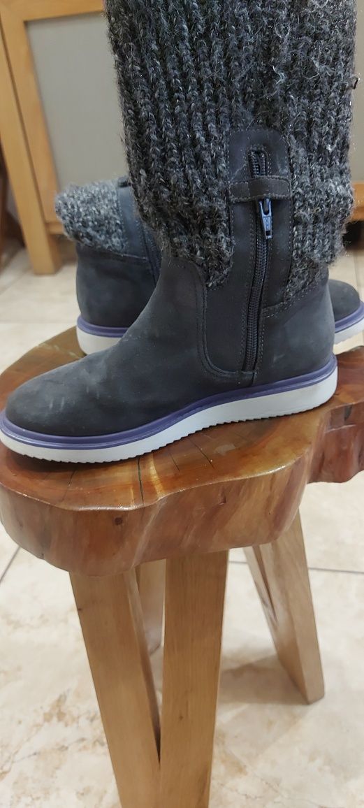 Geox kozaki sniegowce 35 dla dziewczynki  22cm