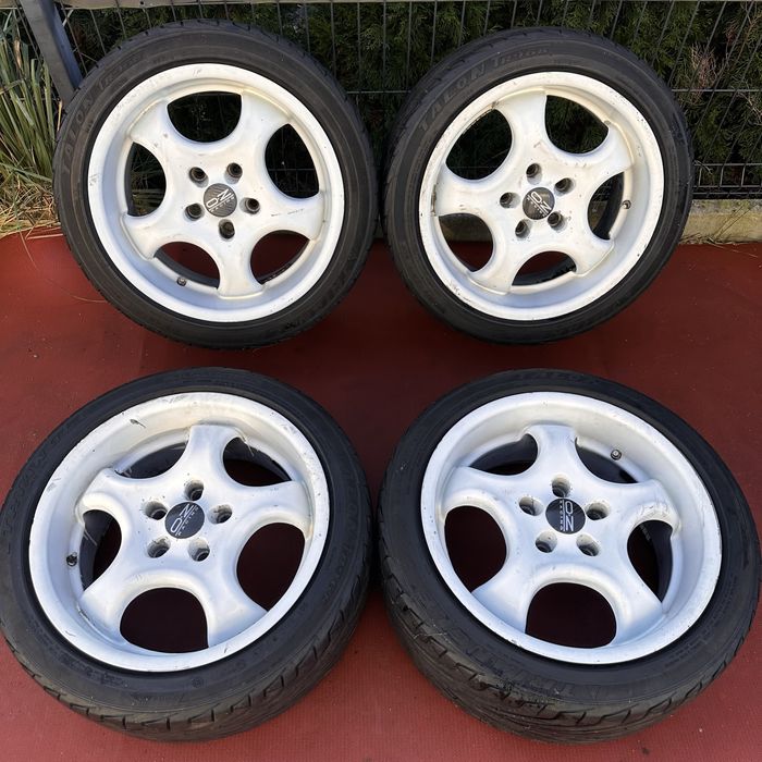 Klasyczne oldschool Dezent alufelgi 17 5x120 8x17 ET35 BMW wysyłka