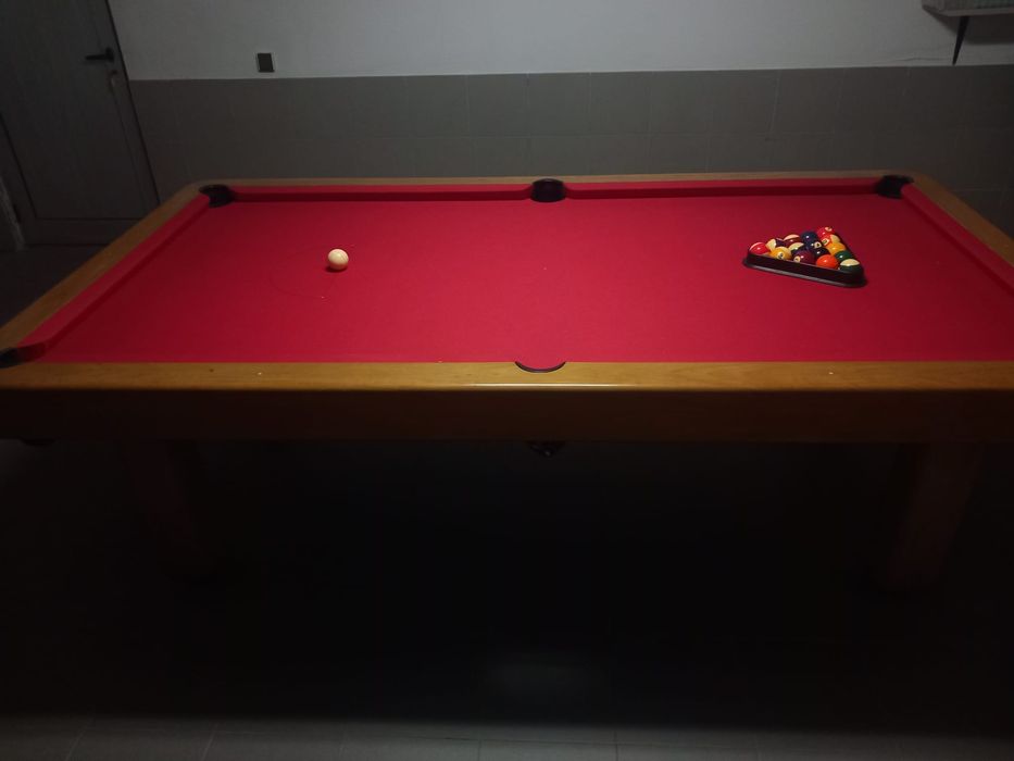 Mesa de Bilhar 7ft Ardósia + Acessórios — Excelente Estado